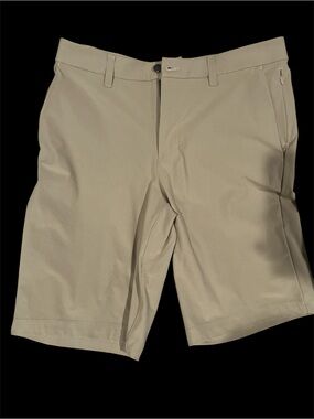 lululemon athletica Men's Flat-Front Shorts - Khaki